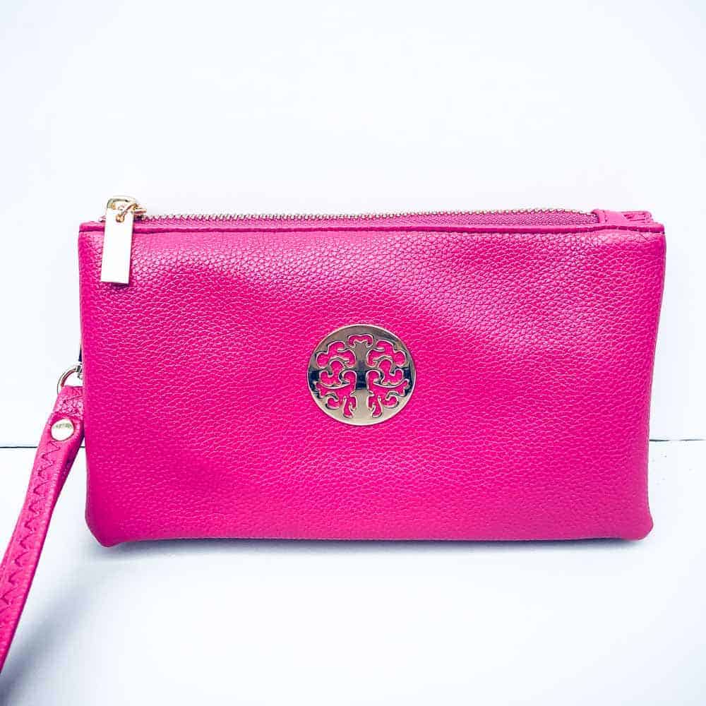 Fuchsia Crossbody Clutch Bag All About Eve at Home