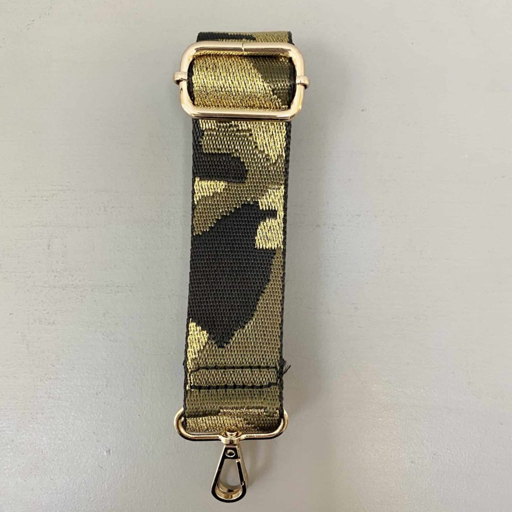 bag strap gold