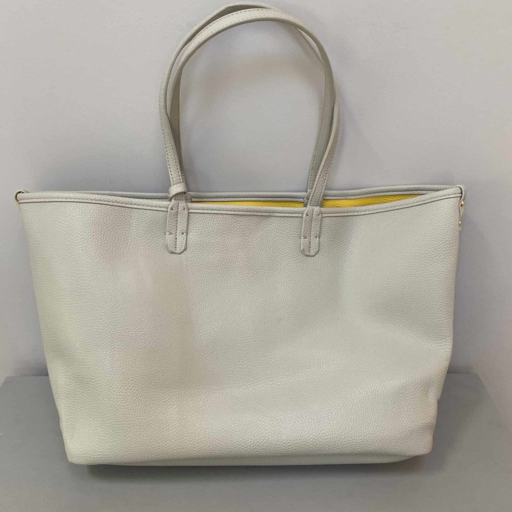 light grey tote